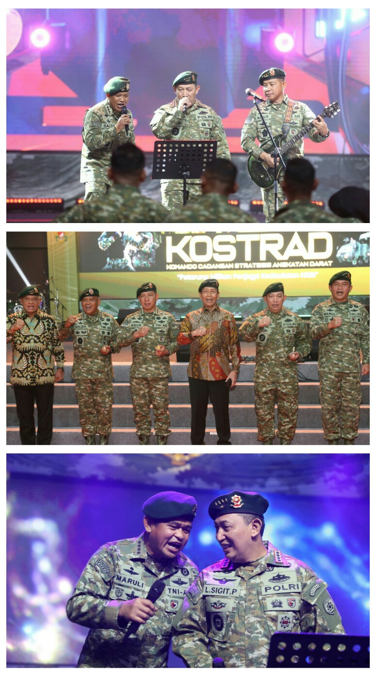 63 Tahun Pengabdian Kostrad, Panglima TNI dan Kasad Hadirkan Sesepuh Prajurit Cakra