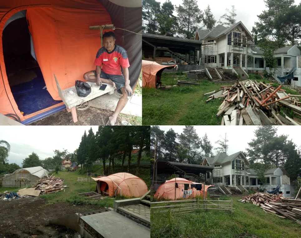Foto : Potret Keseharian Pak Yanto Di Tempat Kerja, Ciumbeuleuit, Bandung