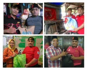 Kembang Latar DPC Jakarta Utara, Bagikan 130 Bingkisan Menjelang Idul Fitri 1445 H