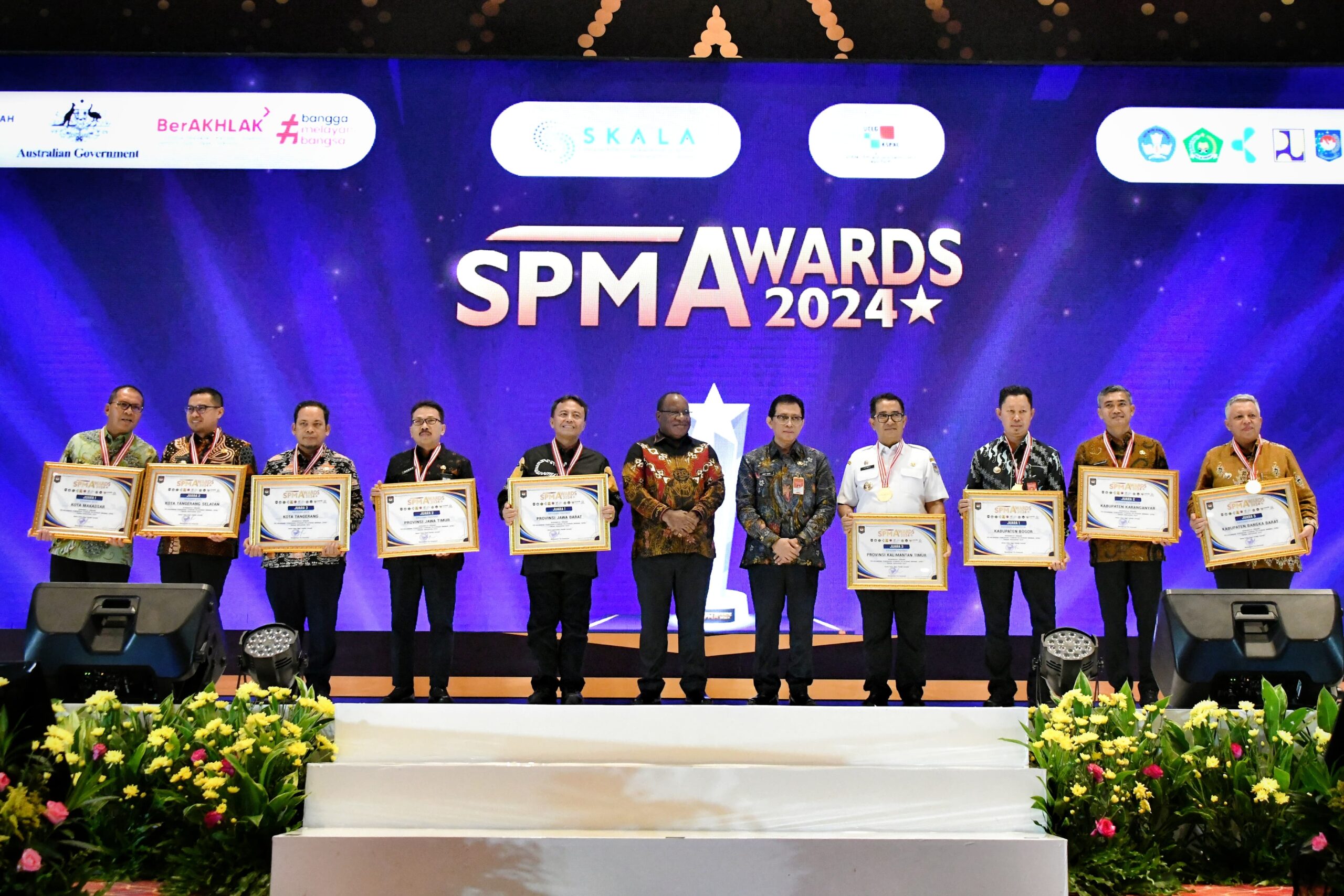 Jabar Jadi Provinsi Terbaik Pertama dalam SPM Awards 2024