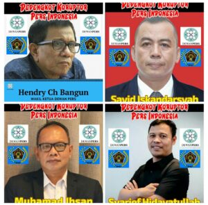 Inilah Tampang Dedengkot Koruptor Pers