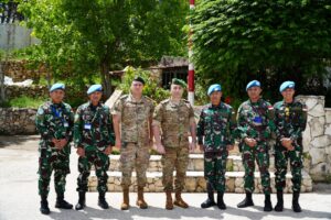 Kunjungan Dansatgas Yonmek TNI KONGA XIII-R/UNIFIL Ke Markas LAF ( Lebanese Armed Forces ), Perkuat Kerjasama Kedua Negara