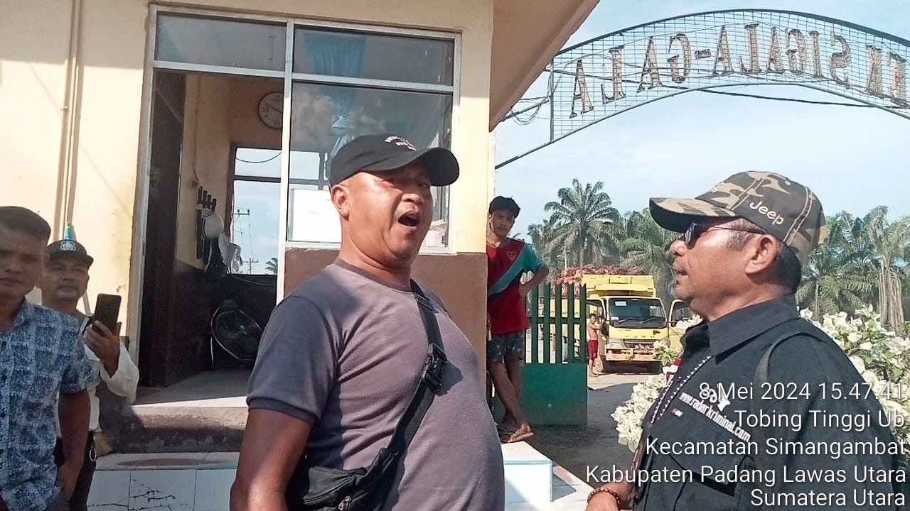 Arogansi Dan Tidak Kekoperatifan Satpam PT Barumun Agro Sentosa Patut Jadi Perhatian Publik