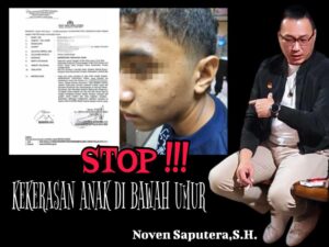 Noven Saputera, S.H.:Wakil ketua presidium FPII Kami Akan Kawal Kasus Ini Sampai Kepada Surati Kapolri