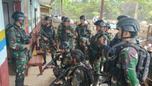 Laksanakan Tugas Pengamanan Papua, Aparat TNI Tempati Akomodasi Militer