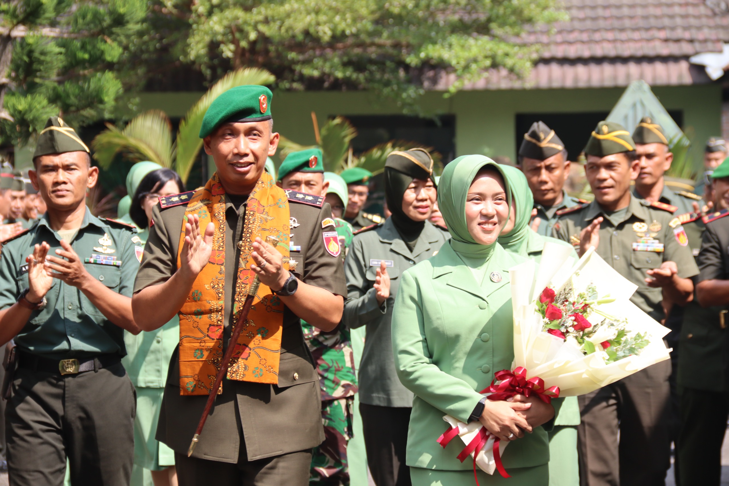 Letkol Inf Devy Resmi Pegang Tongkat Komando