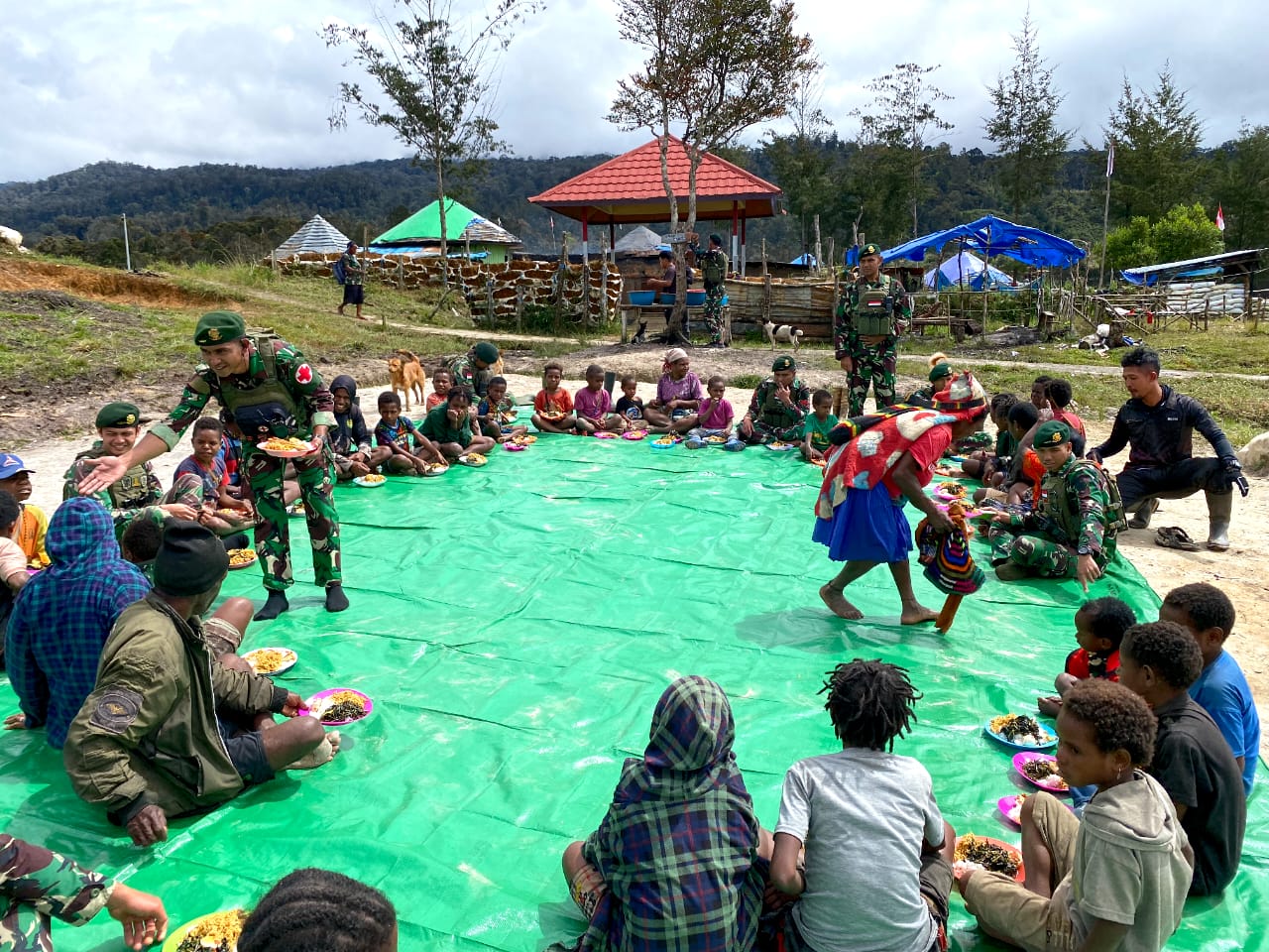 Sumber : Pen Satgas Mobile Yonif 323/BP Kostrad