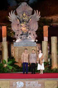 Presiden Jokowi Jamu Santap Malam Para Pemimpin dan Delegasi KTT WWF Ke-10 di GWK