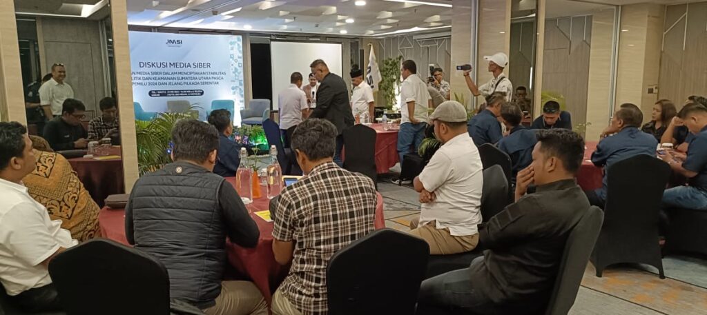 JMSI Sumut Gelar Diskusi Media Siber, Bahas Peran Media Menjaga Keamanan Sumut Jelang Pilkada