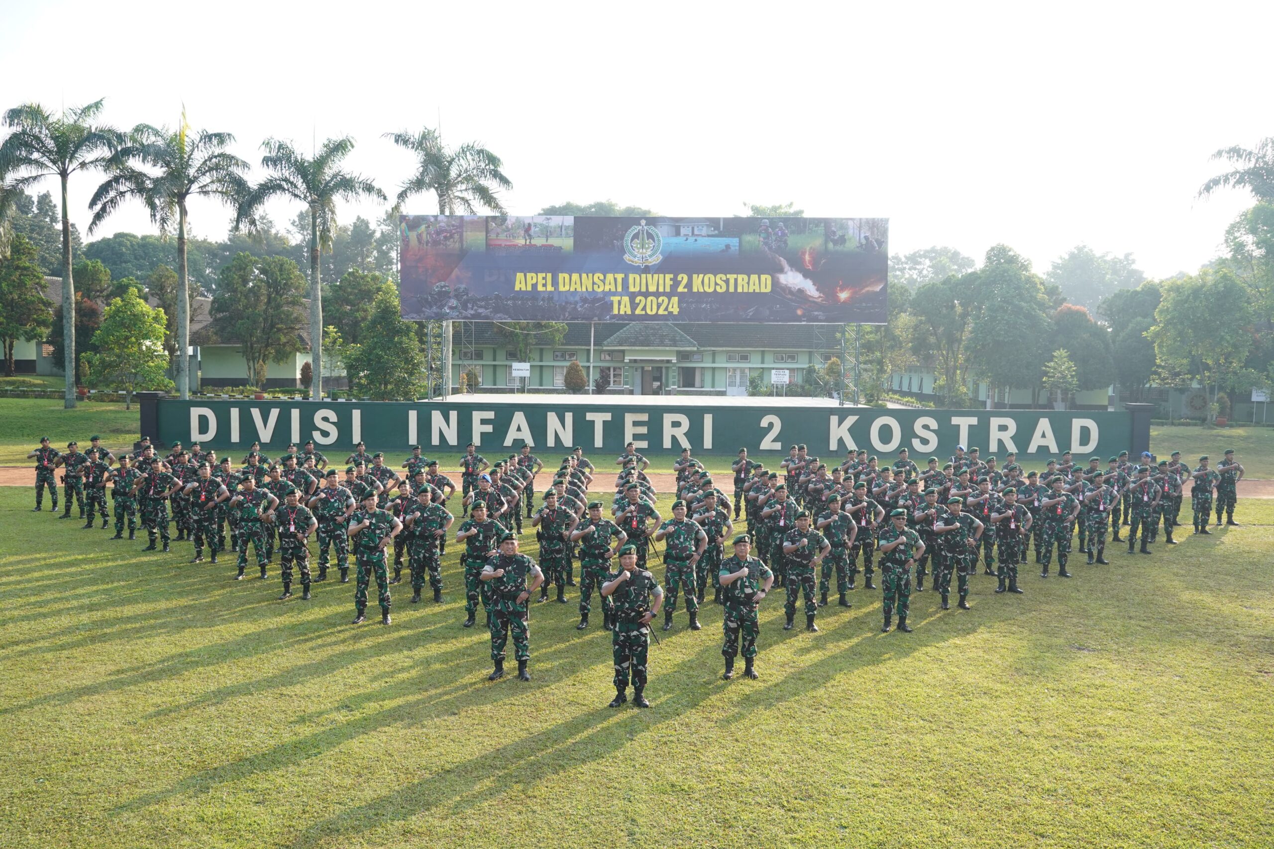 Apel Dansat Divif 2 Kostrad Tahun 2024