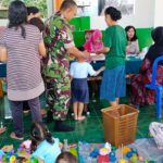 Cegah Stunting, Aksi Serda Supriyono Bersama Posyandu Lingkungan Cepoko Wlingi Blitar