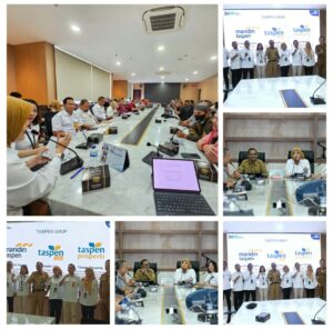 Bersama Pemprov Sumut, Taspen Persero Sosialisasikan Program Sejahterahkan ASN dan Pensiunan