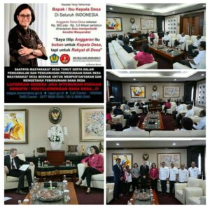 Sri Mulyani Indrawati Menerima Kunjungan Dari Vice President Sekaligus Corporate Secretary AIIB, Ludger Schuknecht di Kantor Menkeu