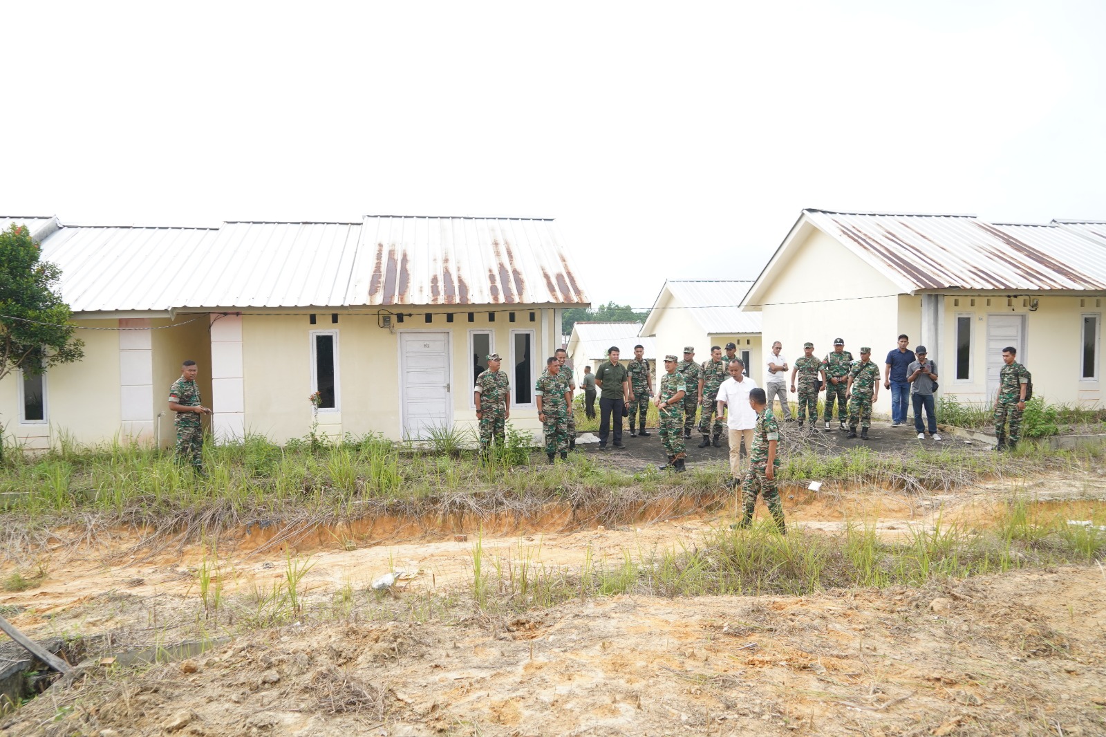 Danrem 042/Gapu tinjau perumahan Prajurit TWP TNI AD