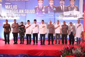 Peletakan Batu Pertama MASJID PANGGILAN SUJUD SESPIM LEMDIKLAT POLRI
