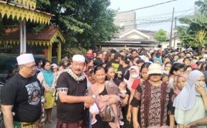 Haji Beceng Anggota DPRD Partai Golkar, Mengadakan Penyembelihan Hewan Qurban 10 ekor Kambing, 5 Ekor Sapi Dan 1 Ekor Kerbau Bule