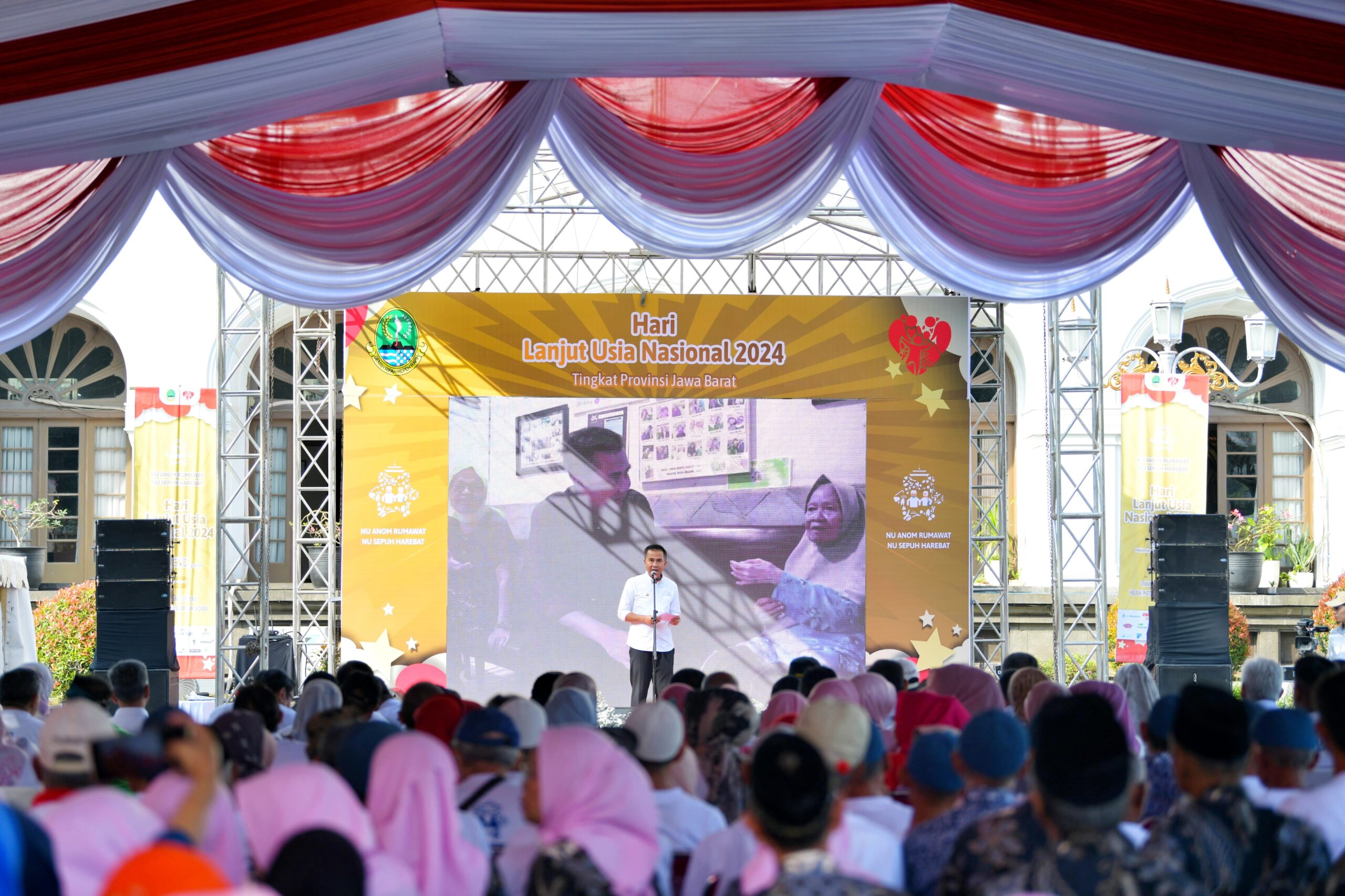HARI LANJUT USIA NASIONAL 2024, Bey Machmudin: Lansia Sumber Inspirasi dan Pengetahuan bagi Generasi Muda