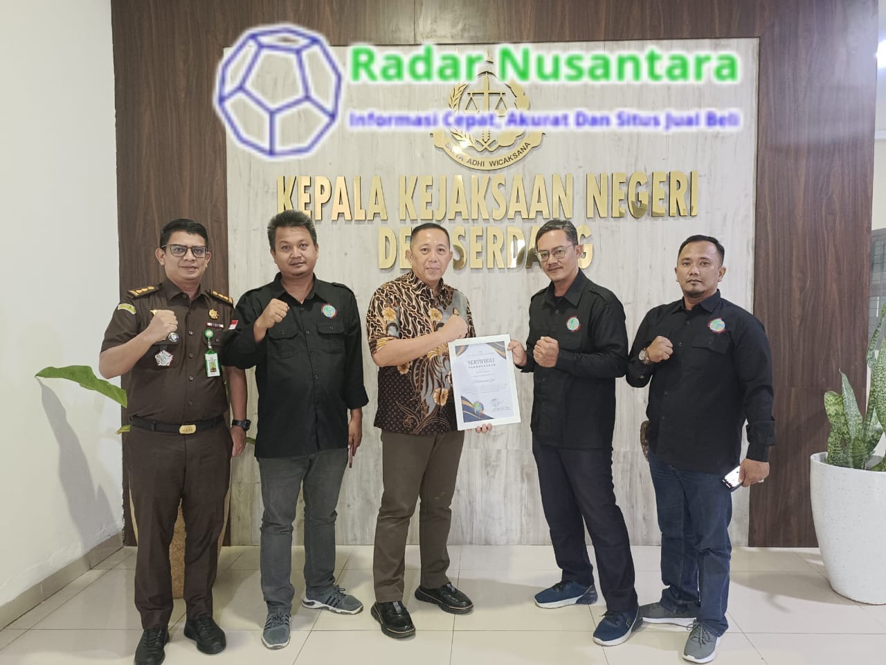 Audiensi IWO Deli Serdang dengan Kejari Berjalan Sukses