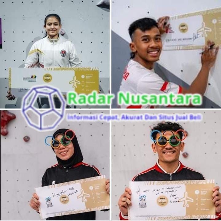 Indonesia Meloloskan 4 Speed Climber Alias Memenuhi Jatah Maksimal Sebuah Negara ke Olimpiade Paris 2024