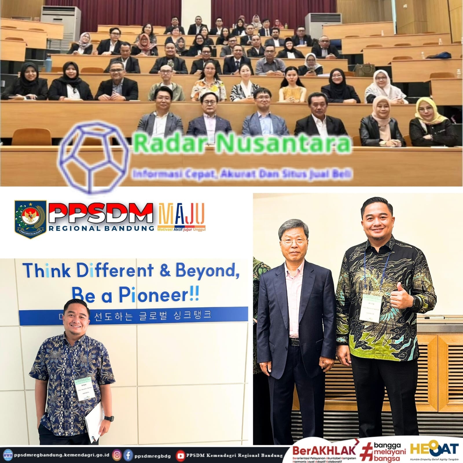 Program Pelatihan di Korea: PPSDM Regional Bandung Tingkatkan Kompetensi di Era Digital dalam Menyongsong Smart Governance
