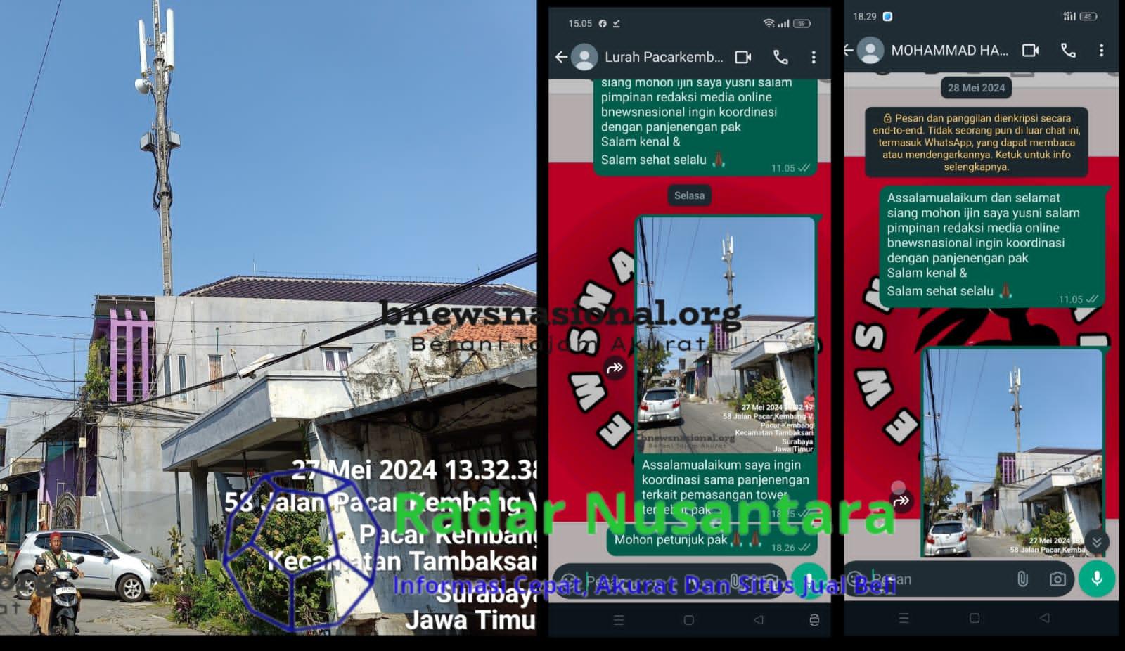 Warga Pacar Kembang Tolak Pembangunan BTS Ilegal: Panggilan untuk Keadilan