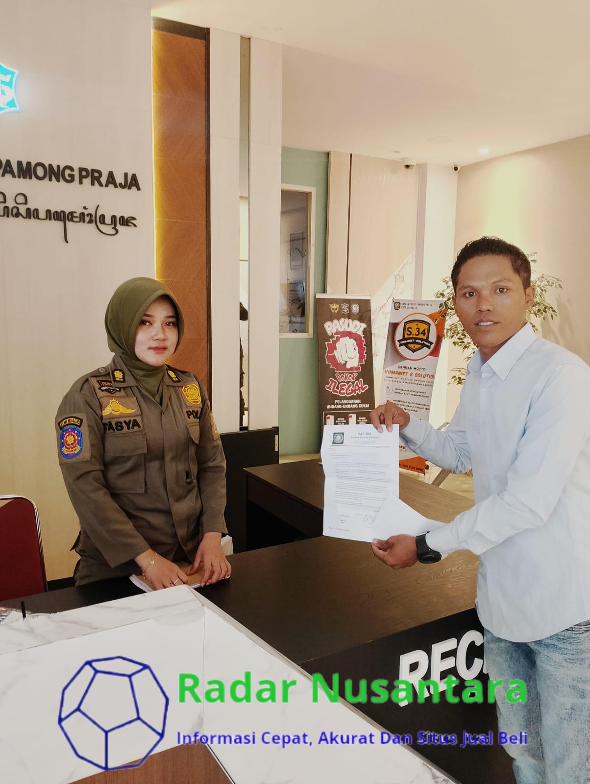 Sapura (Sahabat Pemuda Surabaya) Minta Distributor Mihol Ditindak Tegas Diduga Tidak Berizin