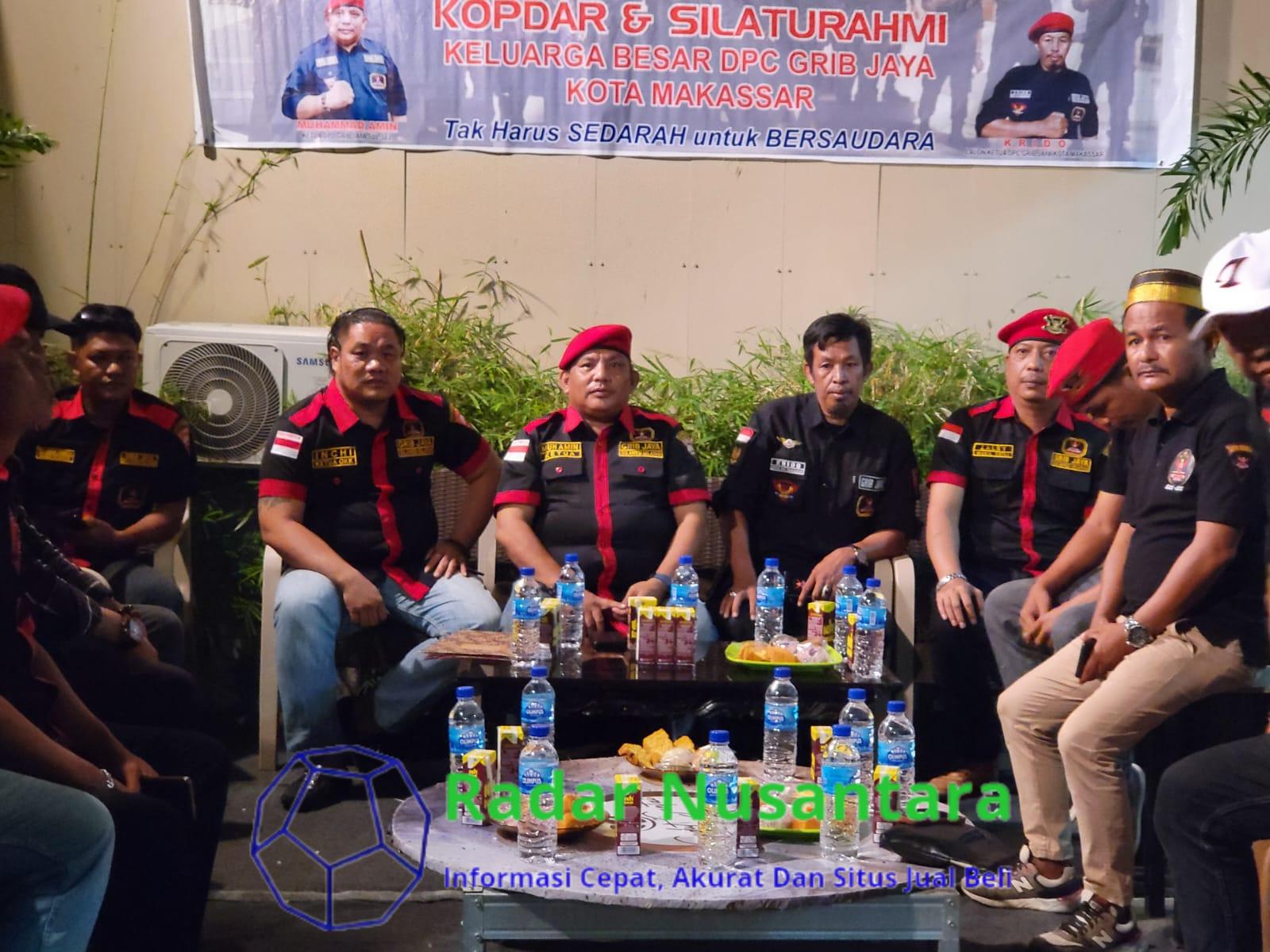 Ketua Grib Jaya DPD Sulsel Muh Amin Serahkan Tiga Mandat