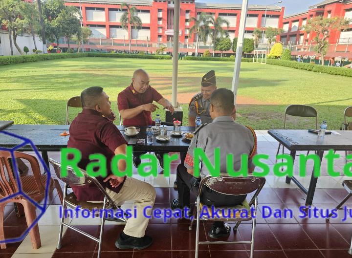 Perkuat Sistem Pengamanan, Kepala Kesatuan Pengamanan Berikan Arahan Ke Petugas Regu Pengamanan