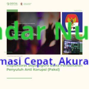 Inspektorat Bojonegoro Buka Pendaftaran Penyuluh Anti Korupsi (Paksi)