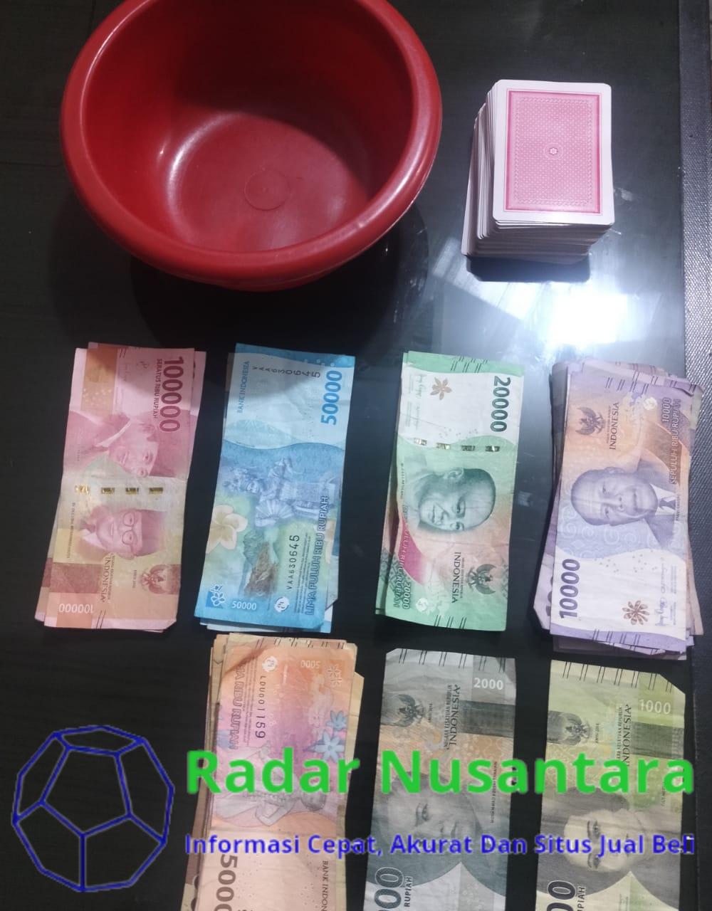 Polres Bintan Komitmen Berantas Judi, 4 Tesangka Pemain Judi Diamankan.