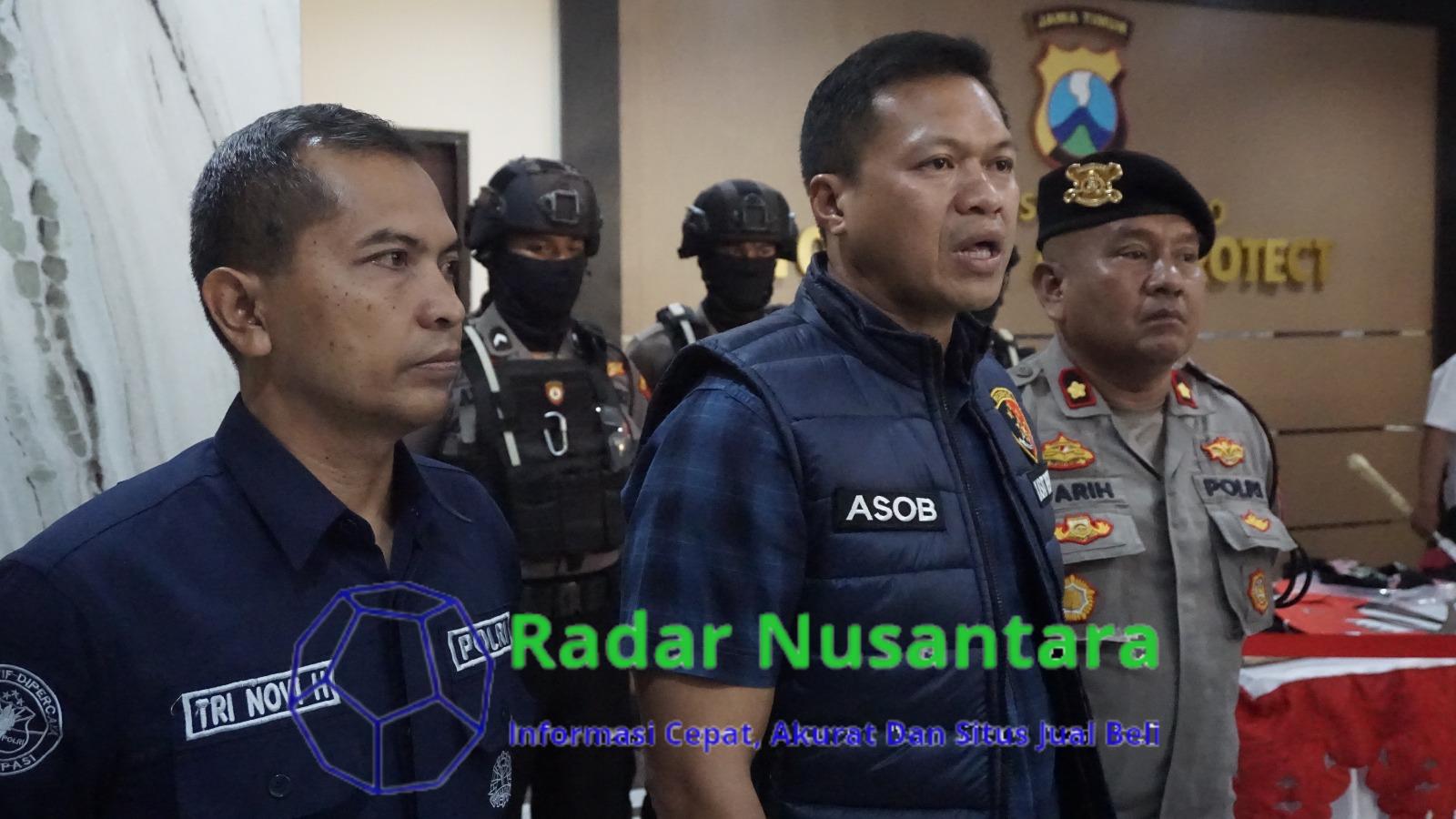 Polisi Sidoarjo Amankan Kelompok Pemuda Bersajam Hendak Tawuran