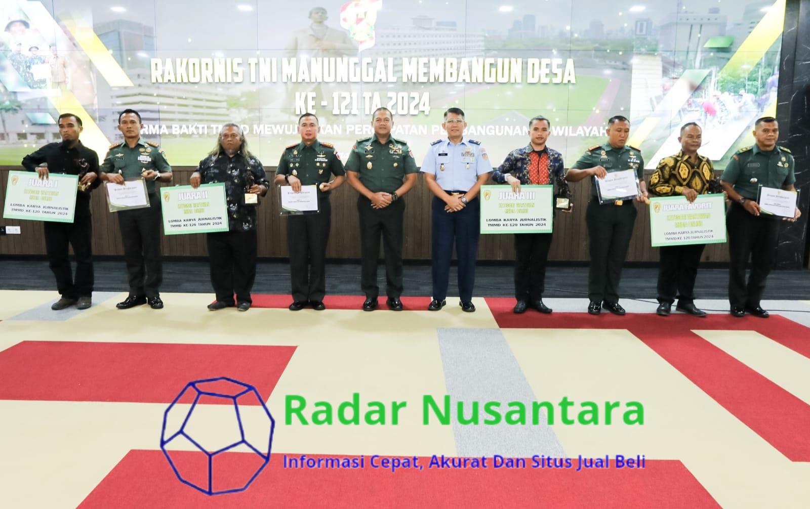 Lomba Karya Jurnalistik TMMD 120, Kodim Bojonegoro Raih Juara 2 Kategori Wartawan Media Online