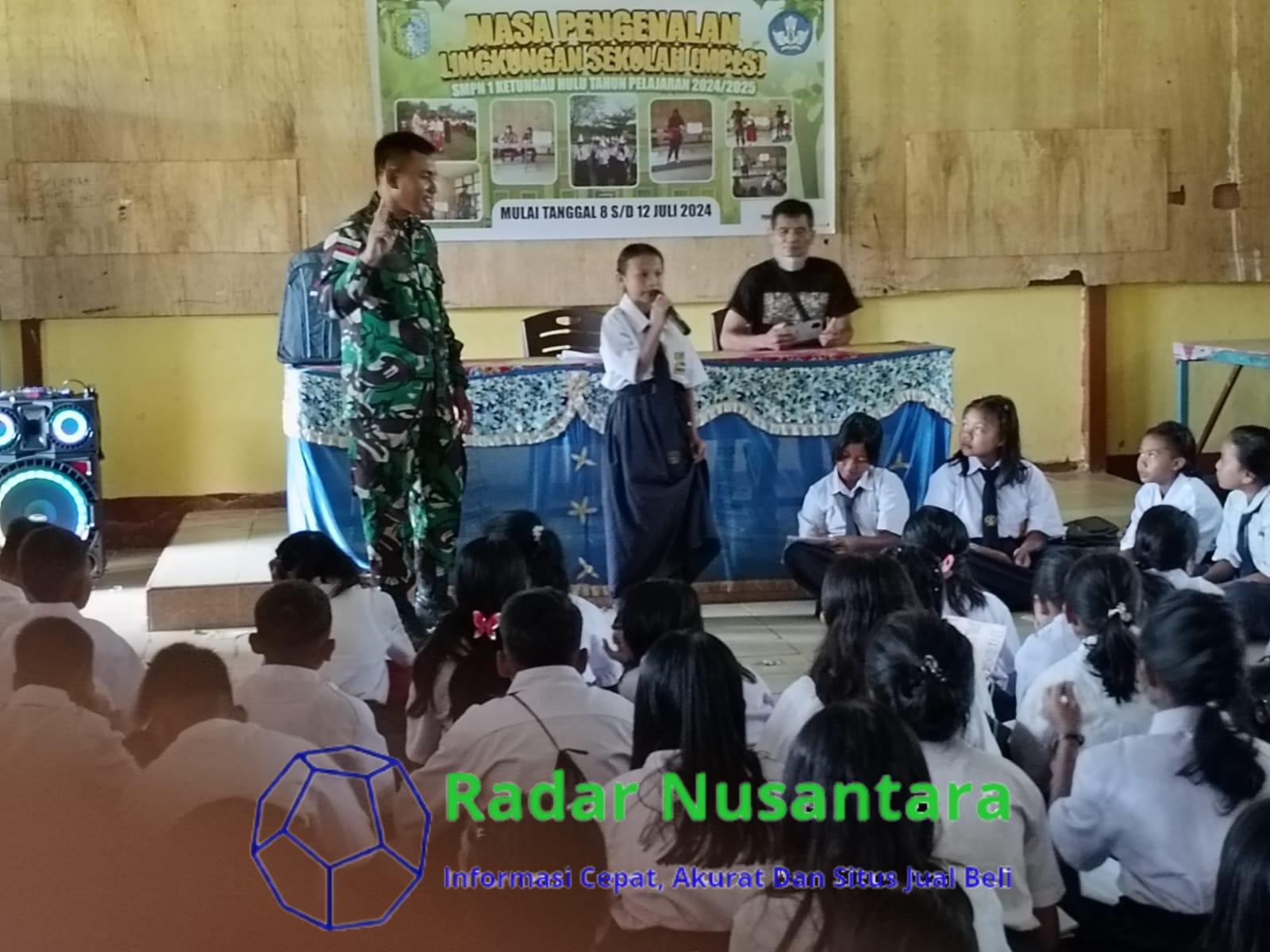 Guruku Tentaraku, Satgas Yonzipur 5/ABW Menjadi Gadik di Perbatasan RI-Mly
