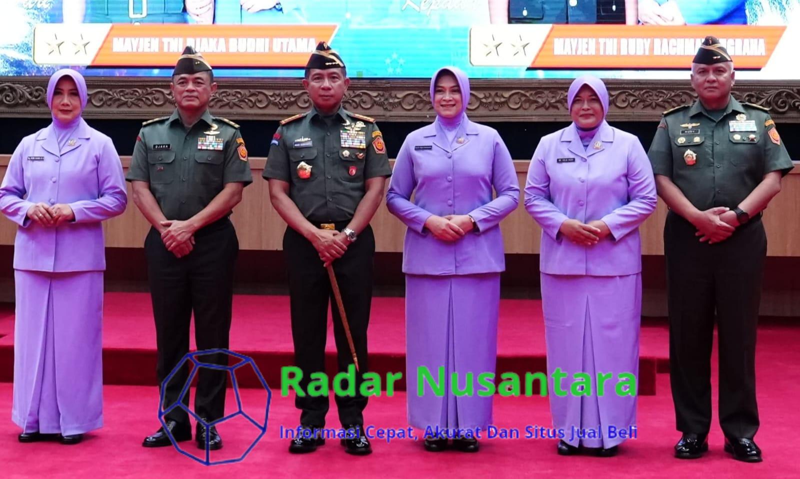 Panglima TNI Pimpin Sertijab Asintel Panglima TNI