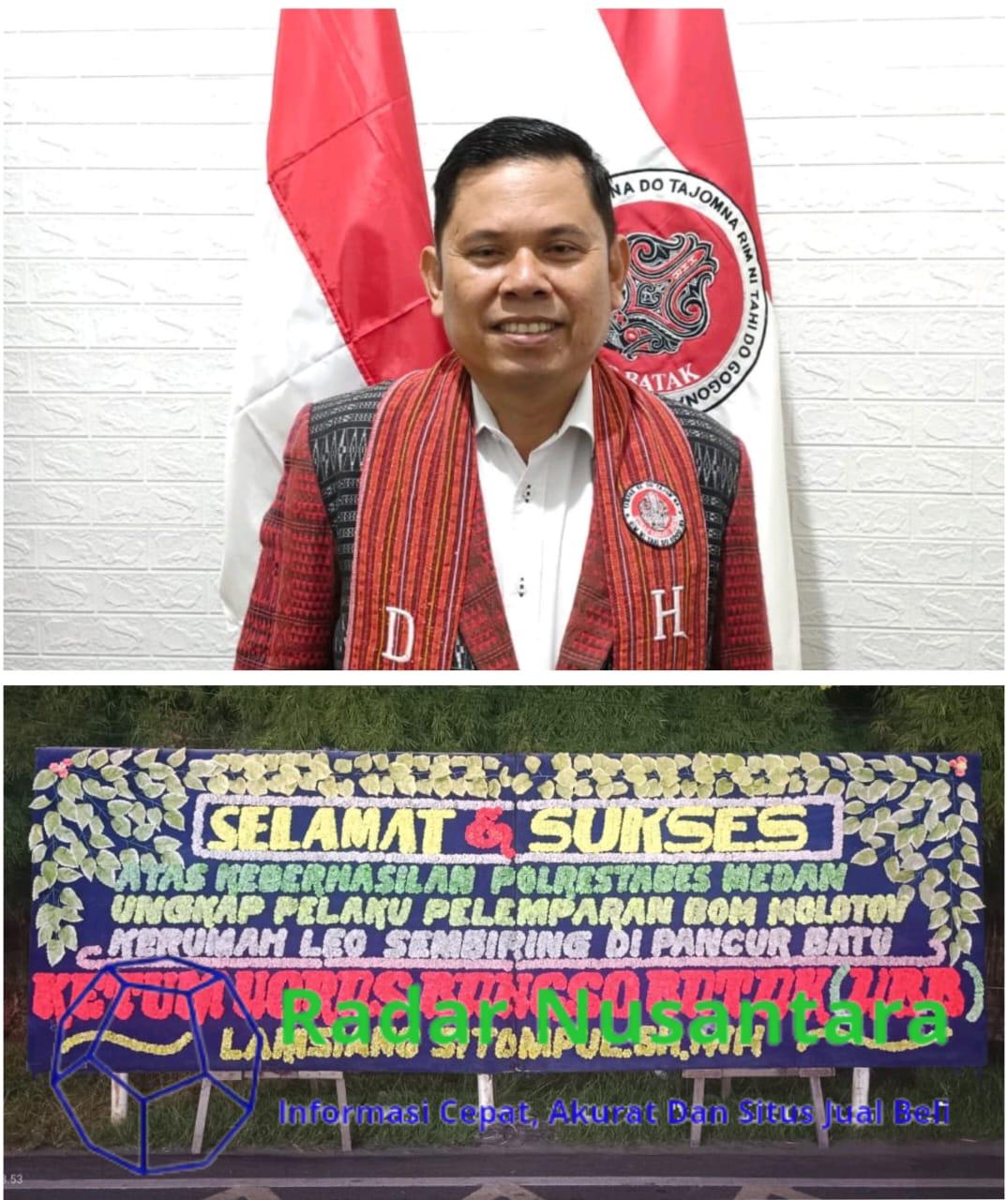 Diduga Melibatkan Mafia, Ketua Umum Horas Bangso Batak Lamsiang Sitompul,SH,MH Minta Semua Otak Pelaku Pelemparan Bom Molotov Kerumah Wartawan di Pancur Batu Ditangkap