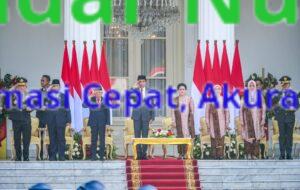 Panglima TNI Hadiri Upacara Prasetya Perwira TNI-Polri Tahun 2024 di Istana Merdeka
