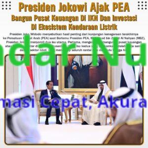 Presiden Jokowi Ajak PEA Bangun Pusat Keuangan Di IKN Dan Investasi Di Ekosistem Kendaraan Listrik