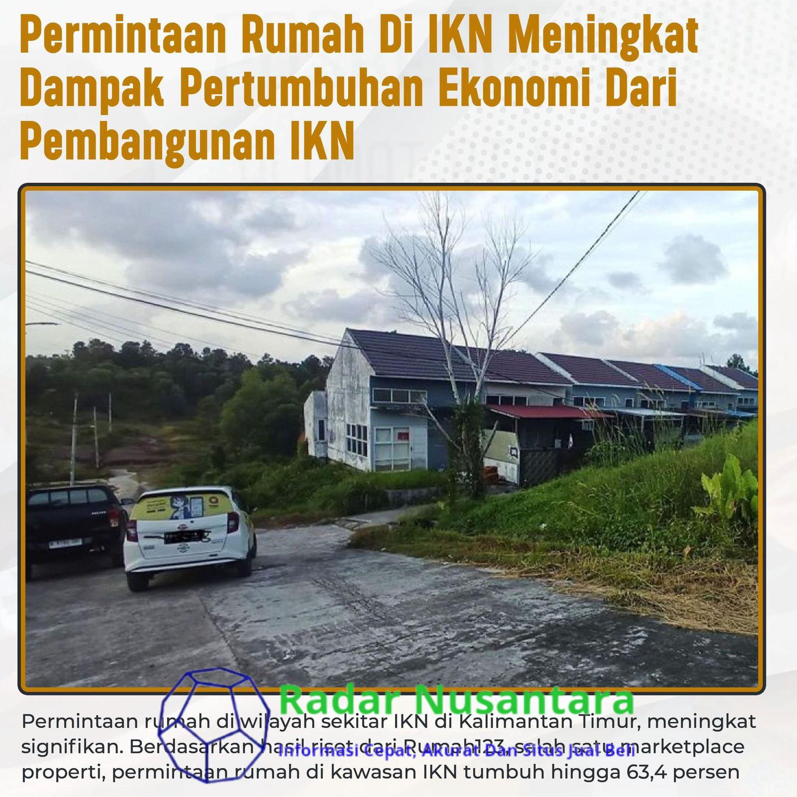 Permintaan Rumah Di IKN Meningkat Dampak Pertumbuhan Ekonomi Dari Pembangunan IKN