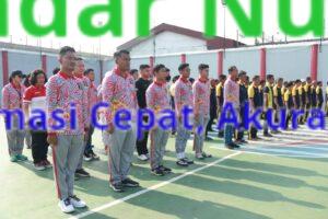 LAPAS TANJUNGBALAI ASAHAN LAKSANAKAN UPACARA PEMBUKAAN POP