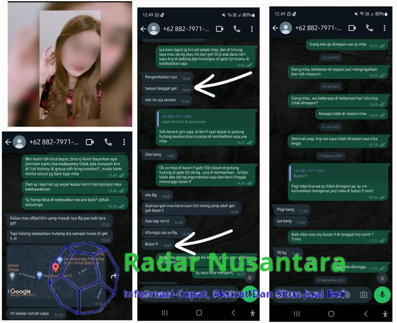 EG Owner Arisan Online Asal Pekanbaru, Kabur !! Lari Dari Tanggung Jawab