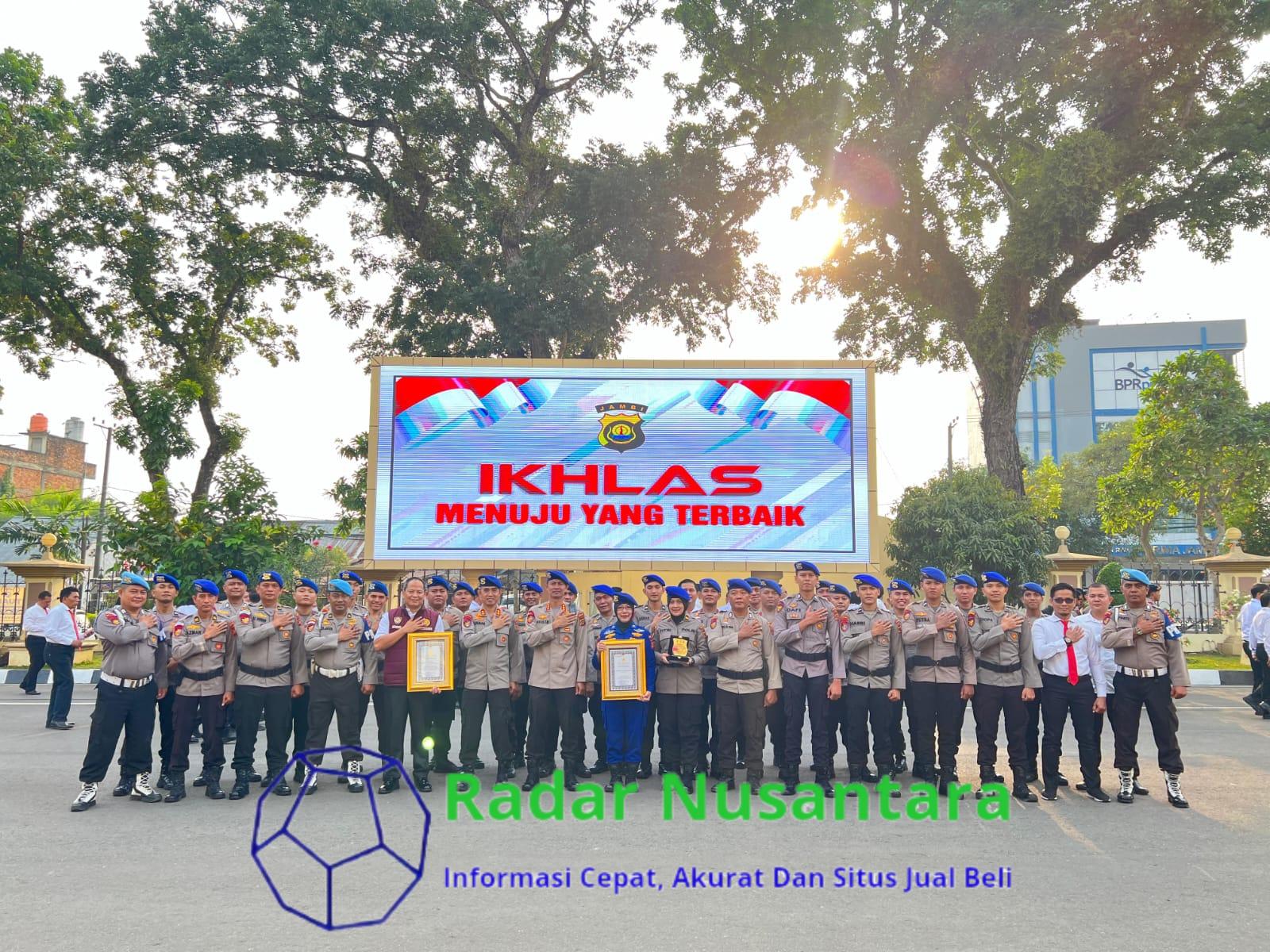 DITPOLAIRUD POLDA JAMBI RAIH JUARA SATU LOMBA KEBERSIHAN KANTOR TINGKAT POLDA JAMBI DAN POLRES/TA JAJARAN