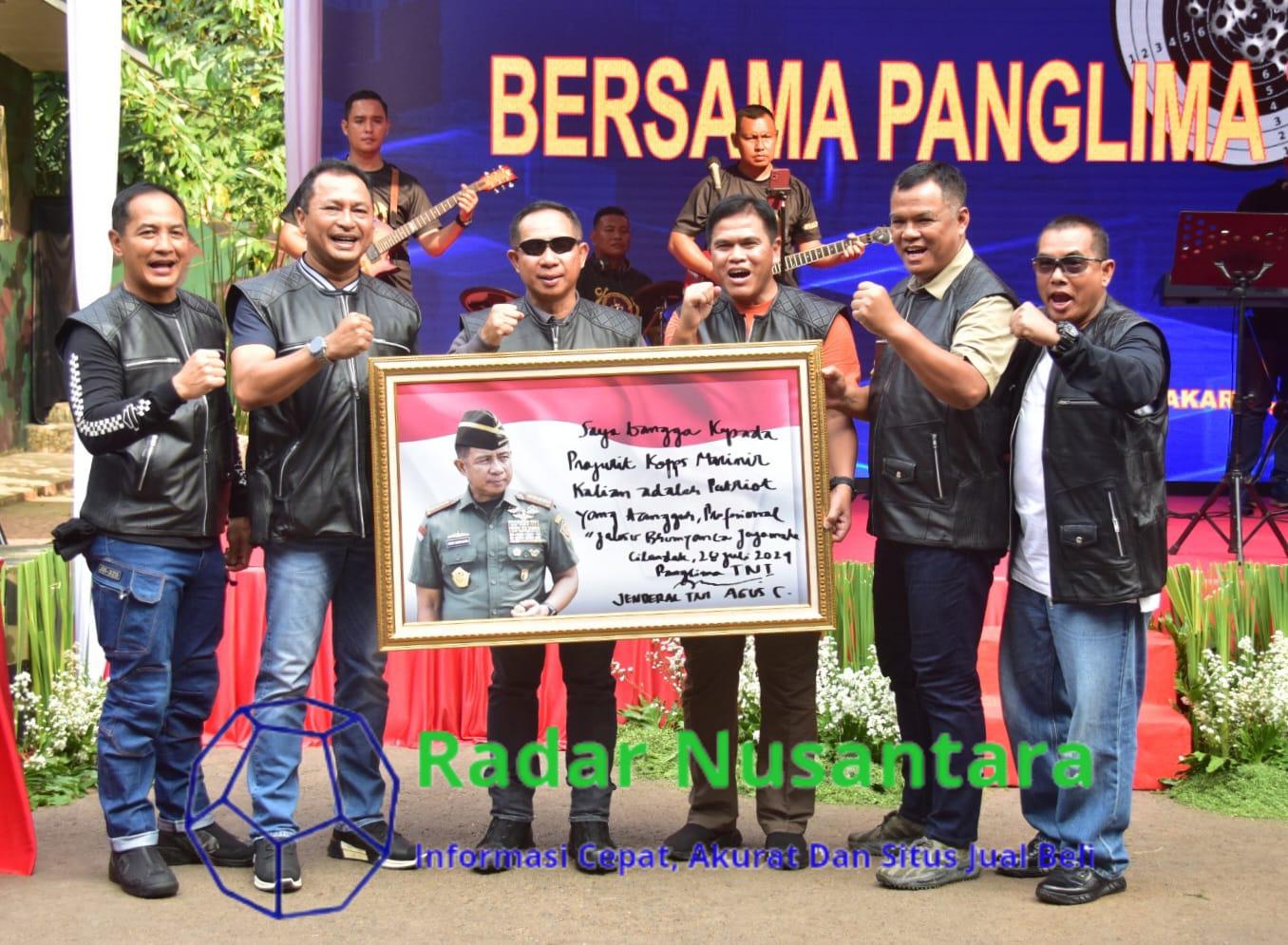 Panglima TNI Gelar Bhakti Sosial di Sarang Prajurit Petarung Marinir Cilandak