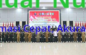 Identifikasi Perlintasan Perbatasan Negara, Pangdam XII/Tpr Bersama Deputi BNPP Berangkatkan Tim Survei Ke Wilayah Sintang