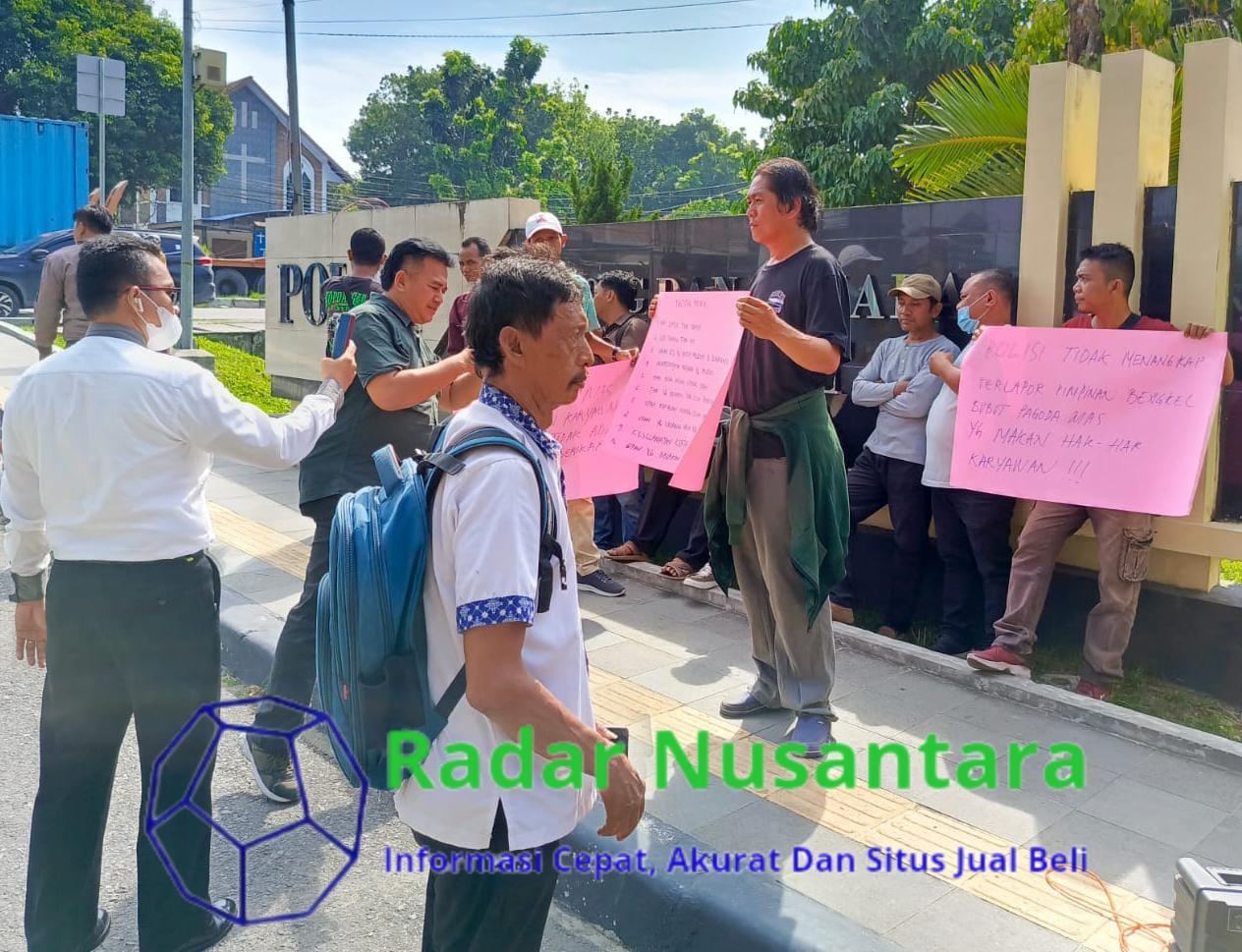 Kami Dan Rekan rekan karyawan dari pagoda mas, Sepakat untuk tidak mendukung apa aja yang sudah dilakukan oleh Hendro (Awen)