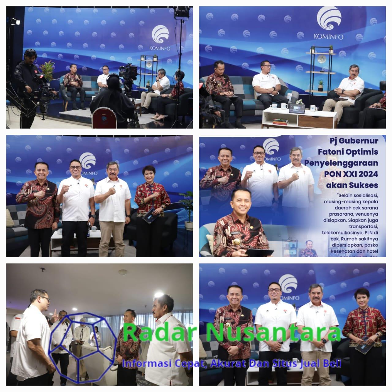 Pj Gubernur Agus Fatoni Optimis Penyelenggaraan PON XXI 2024 akan Sukses