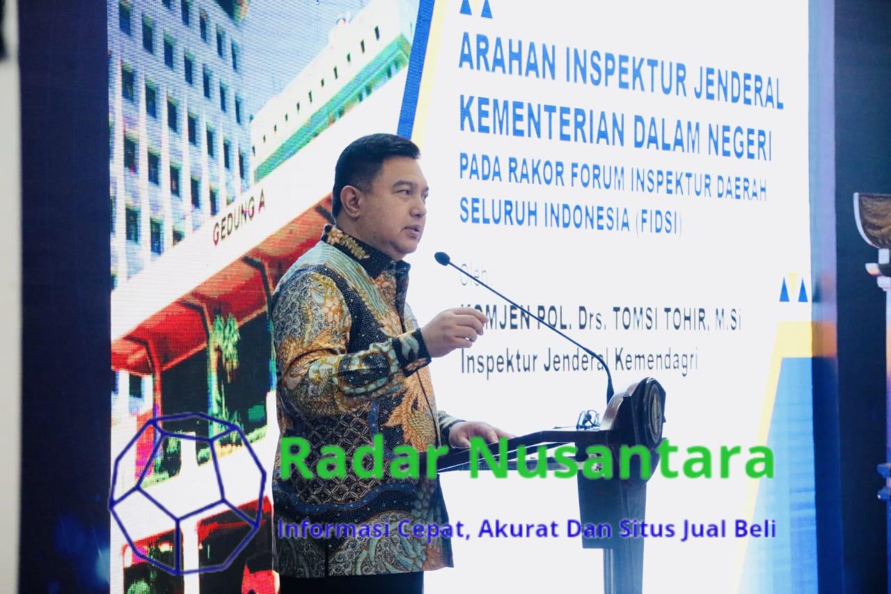 Plt. Sekjen Kemendagri Minta Inspektur Daerah Terus Mengasah Diri Ikuti Kebaruan