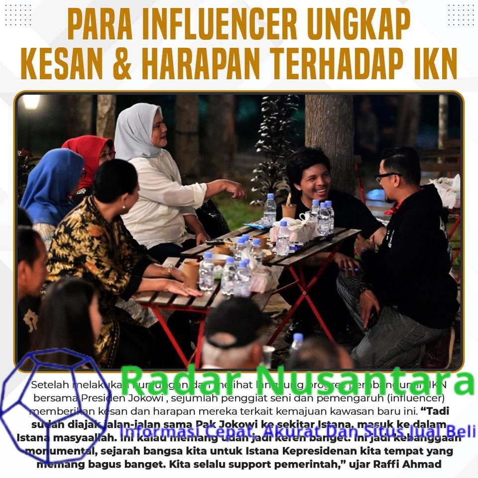 Para Influencer Ungkap Kesan dan Harapan Terhadap IKN