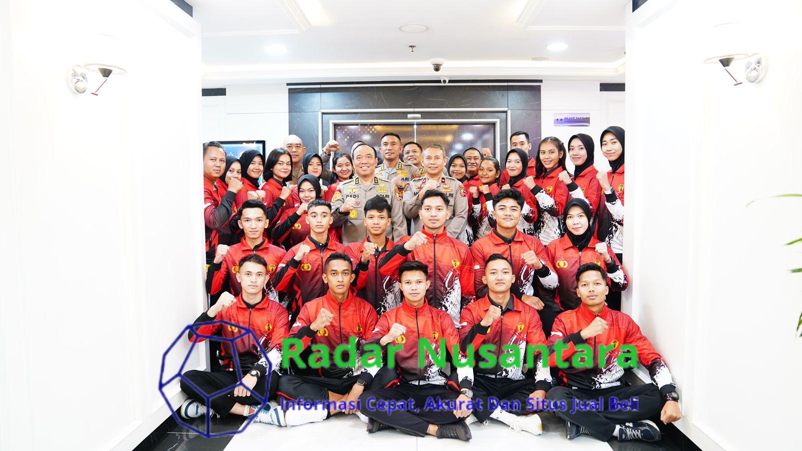 Lepas Kontingen Taekwondo Polri ke Malaysia dan Thailand, As SDM Kapolri Motivasi Atlet Dengan Beasiswa Pendidikan
