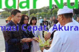 Tiba di Pulau Dewata, Kapolda Bali Disambut Tradisi Tepung Tawar