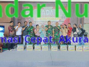Dankolakopsrem 121/Abw Berikan Pengarahan Kepada Satgas Yonzipur 5/ABW Dan Resmikan RADAR Embrio Anti Narkoba di Perbatasan RI-Mly